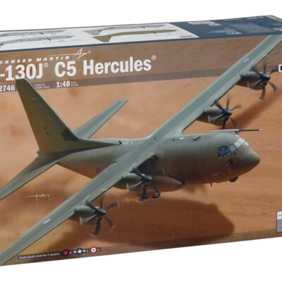 1:48 scale Italeri RAF Hercules C130J C5 Plane Model Kit