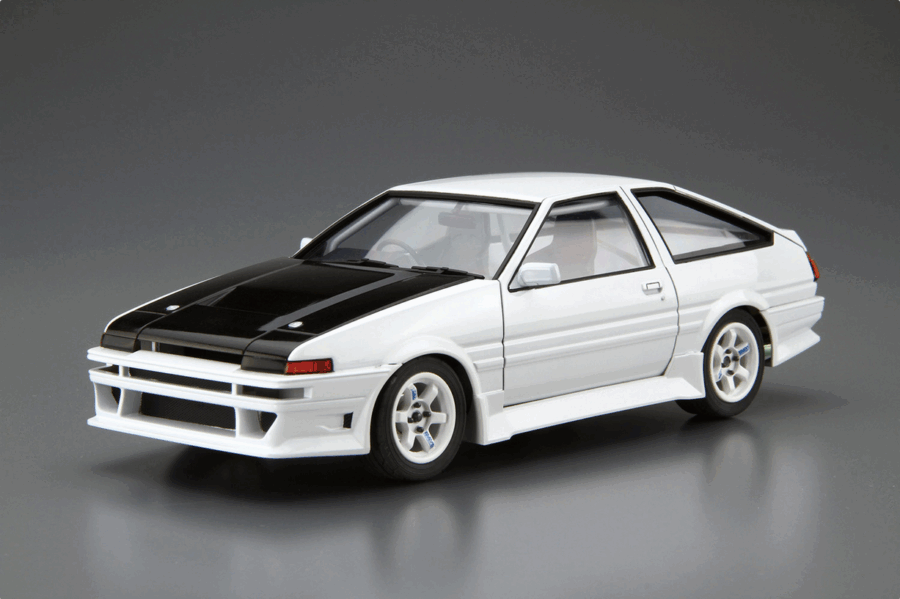 1:24 Scale Aoshima Car Boutique Club Toyota AE86 Trueno Car Model Kit - Image 2