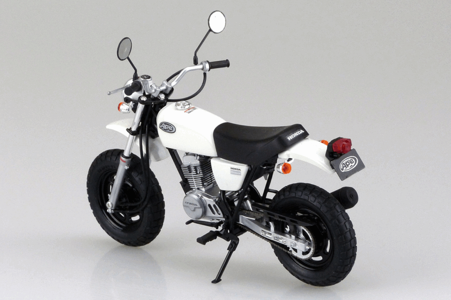 1:12 Scale Aoshima Honda AC16 APE '06 Bike Model Kit - Image 3