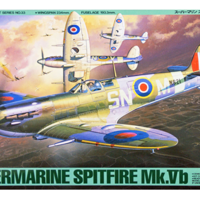1:48 scale Tamiya Supermarine Spitfire MK.VB Plane Model Kit