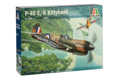 1:48 Scale Italeri RAF P-40 E/K Kittyhawk Model Kit