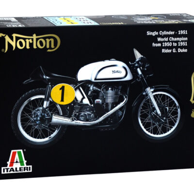 1:9 Scale Italeri Norton Manx Classic Motorcycle Model Bike Kit