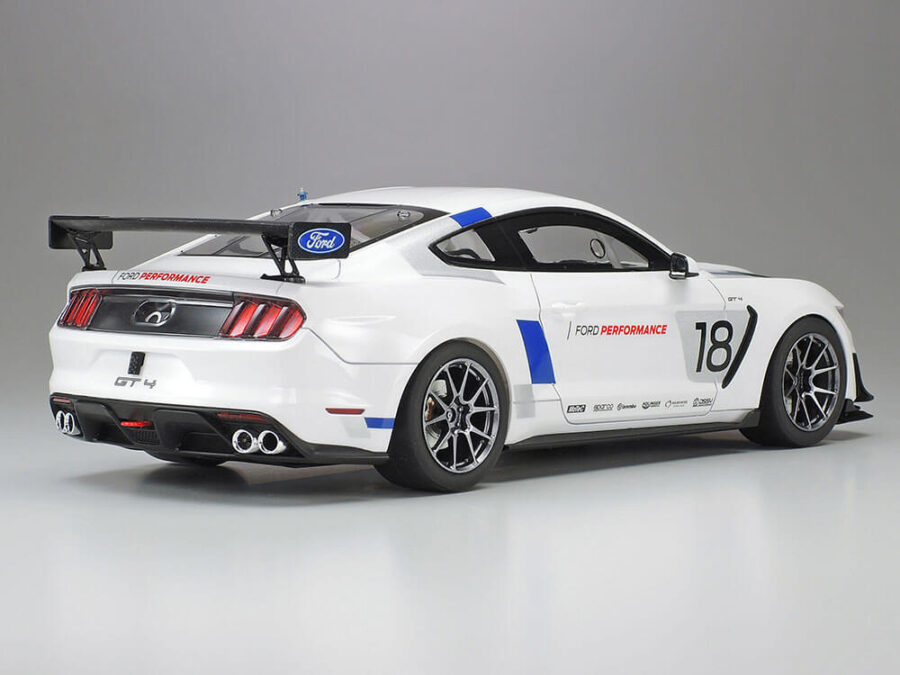 1:24 Scale Tamiya Ford Mustang GT4 Model Kit - Image 3
