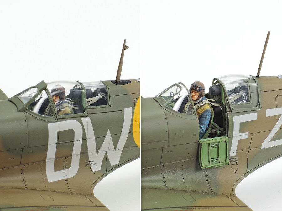 1:48 Scale Tamiya Supermarine Spitfire MK.1 Model Kit - Image 7