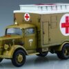 1:72 Scale Fujimi German 3 Tonne Rescue Box Truck Model Kit  #1366p