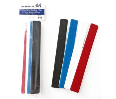 Albion Alloys Professional Sanding Files Assorted Pack