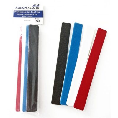 Albion Alloys Professional Sanding Files Assorted Pack