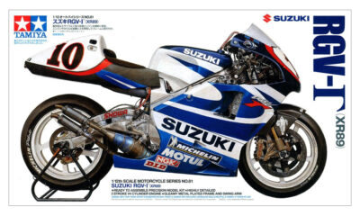 1:12 Scale Tamiya Suzuki RGV-1 XR89 Bike Model Kit