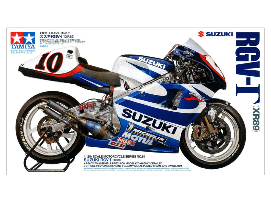 1:12 Scale Tamiya Suzuki RGV-1 XR89 Bike Model Kit
