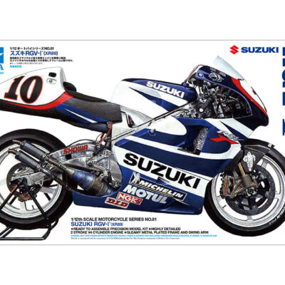 1:12 scale Tamiya Suzuki RGV-Gamma (XR89) Bike Model Kit