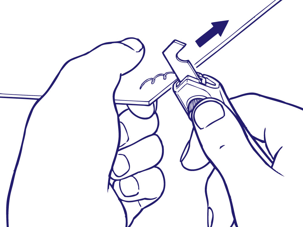 Tamiya Plastic Scriber II Tool For Plastic Kits - Image 5