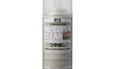 Mr.Hobby Super Clear UV Cut Top Coat Spray Can 170ml - Flat