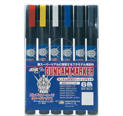 Mr Hobby Gundam Marker – Seed Set Version