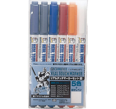 Mr Hobby Gundam Marker – Real Touch Set 1