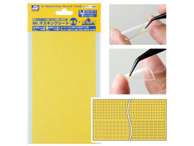 Mr.Hobby Mr.Round & Triangle Masking Tape Sheet