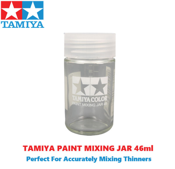 Tamiya Paint Mixing Jar - 46ml With Measure