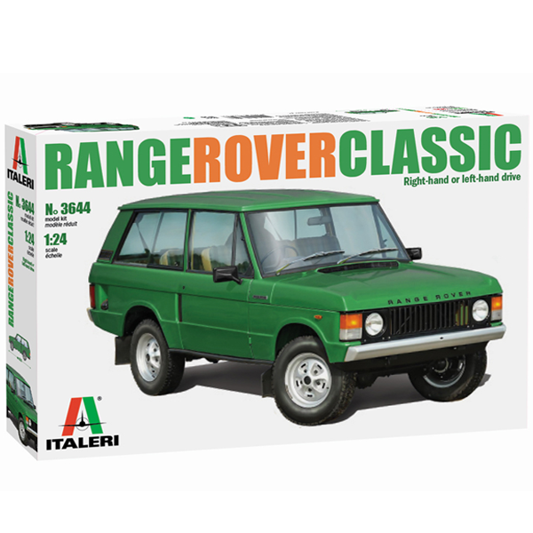 1:24 Scale Italeri Range Rover 1970's Model Car Kit #1466P