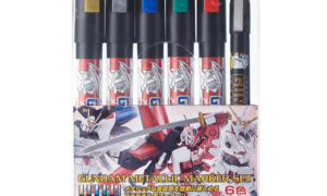 Mr Hobby Gundam Marker Paint Set - Basic 6 Colour Set Version #