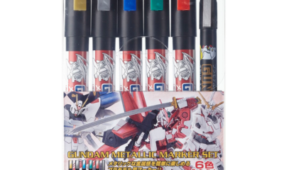 Mr Hobby Gundam Marker Paint Set - Metallic Marker Set