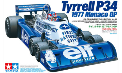 1:20 Scale Tamiya Tyrrell P34 1977 Monaco GP F1 Model Kit