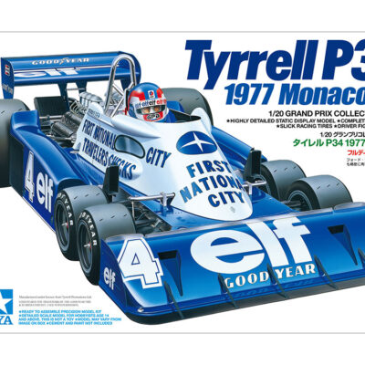1:20 Scale Tamiya Tyrrell P34 1977 Monaco GP F1 Model Kit
