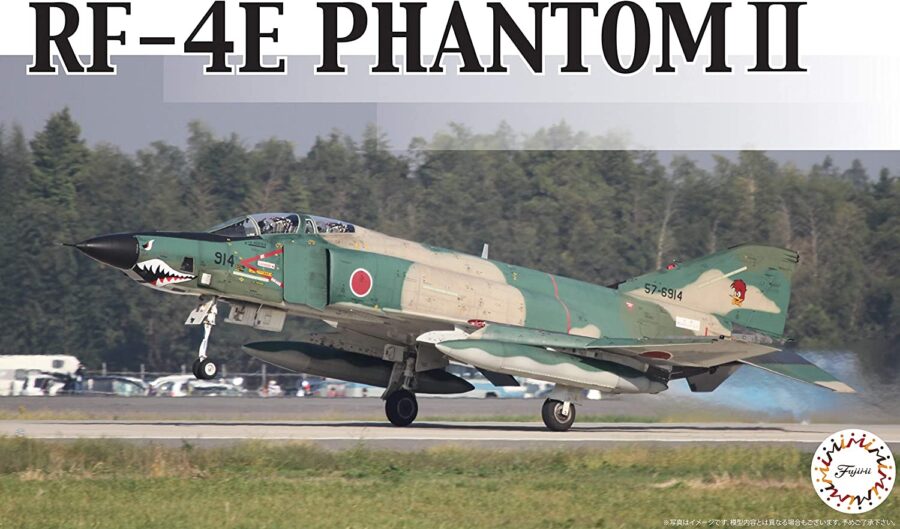 1:72 Scale Fujumi RF-4E Phantom II Aircraft Model Kit