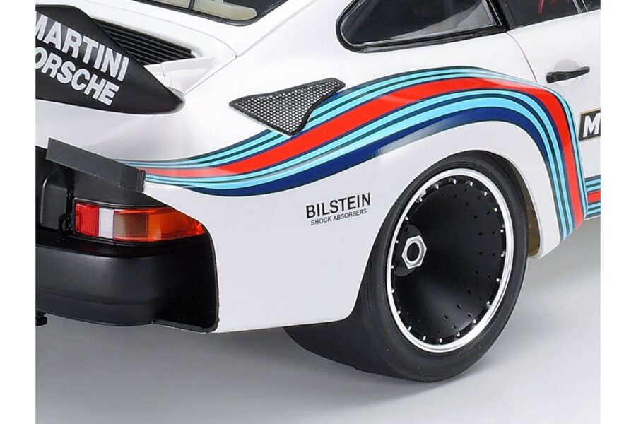 1:12 Scale Tamiya Porsche 935 Martini Race Car Model Kit - Image 5