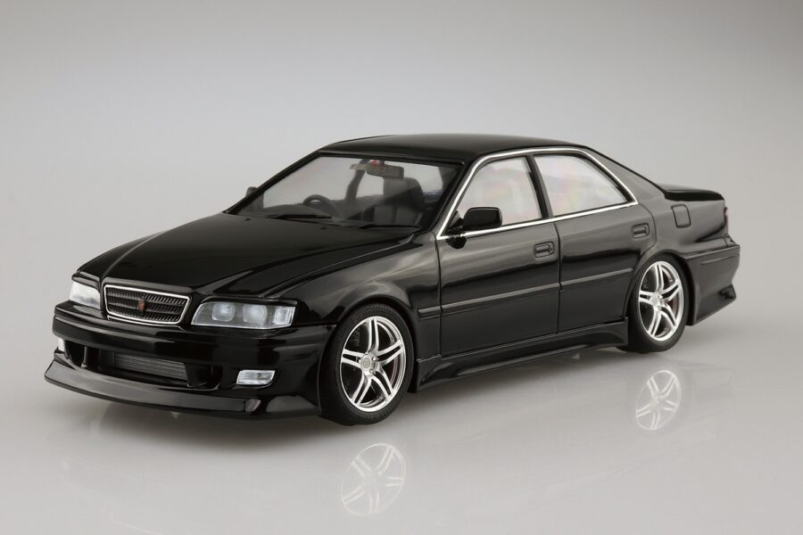 1:24 Scale Aoshima Toyota VERTEX JZX100 Chaser Tourer V '98 Model Kit - Image 2
