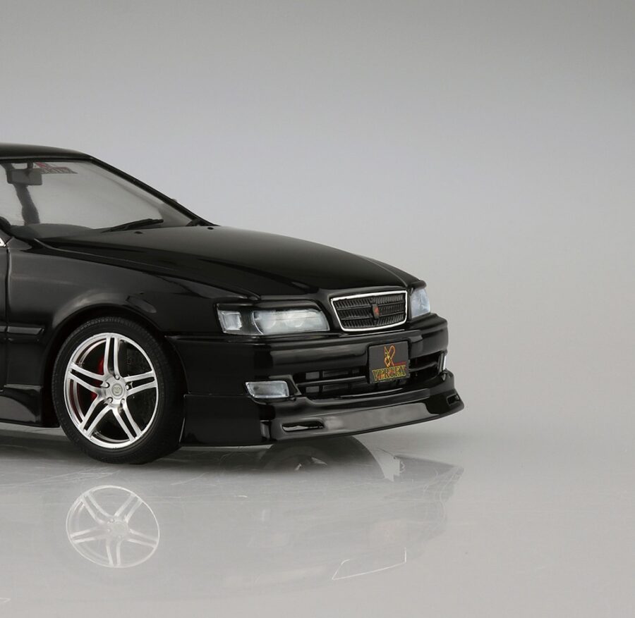 1:24 Scale Aoshima Toyota VERTEX JZX100 Chaser Tourer V '98 Model Kit - Image 4