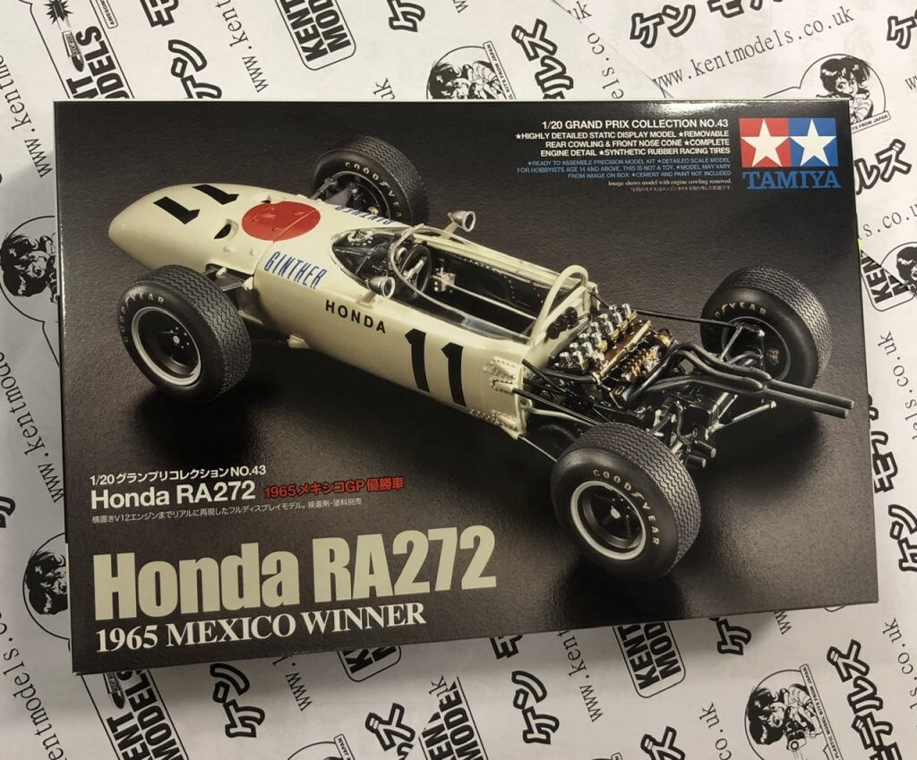 120 Scale Tamiya Honda F1 RA272 1965 Mexico Winner Model Car Kit 1499