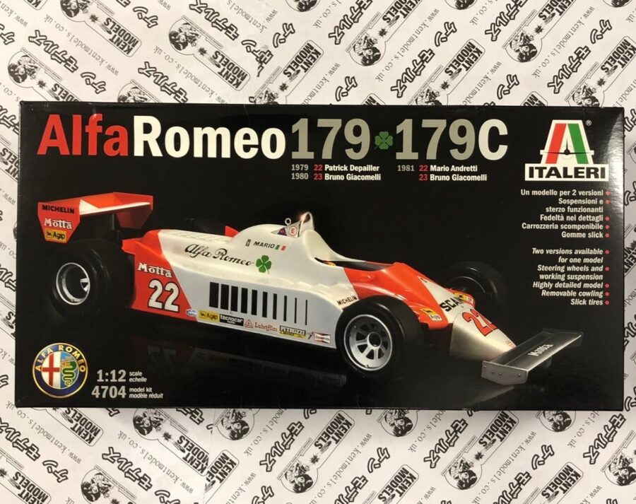 1:12 Scale Alfa Romeo 179 F1 Model Car Kit