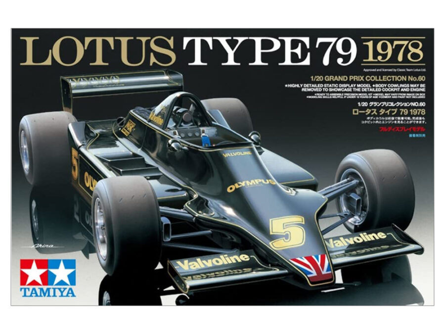 1:20 Scale Tamiya Lotus Type 79 1978 F1 Model Kit