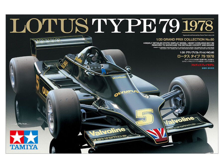 1:20 Scale Tamiya Lotus Type 79 1978 F1 Model Kit