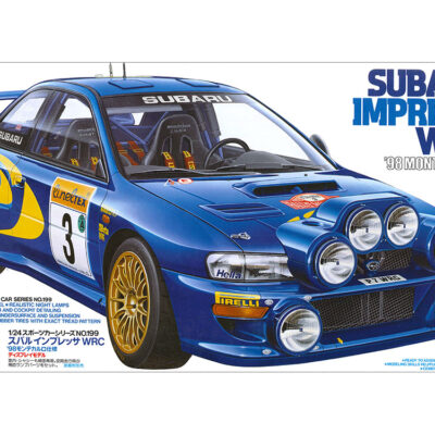 1:24 Scale Tamiya Subaru Impreza WRC Monte-Carlo '98 Rally Model Kit