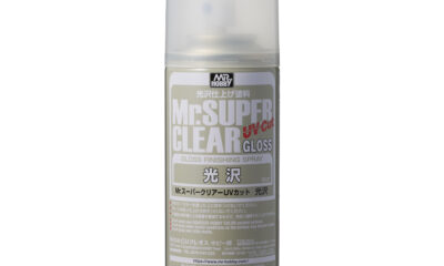 Mr.Hobby Super Clear UV CUT Top Coat Spray Can 170ml – Gloss