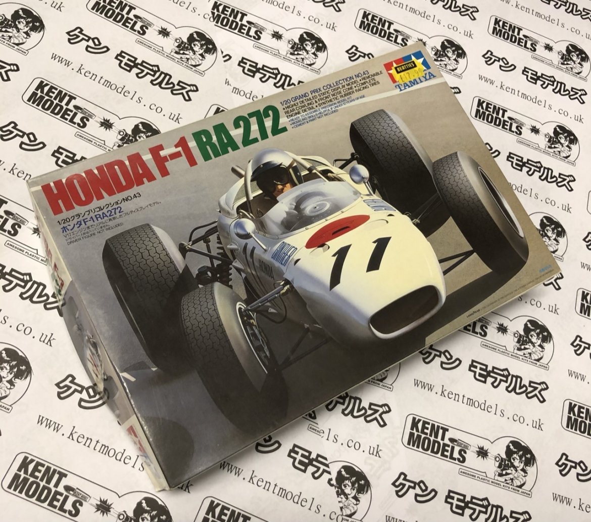 120 Scale Tamiya Honda F1 RA272 Vintage Retro NOS Model Kit Kent Models