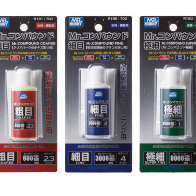 Mr Hobby Mr.Compound Liquid Polish - Choose Finish