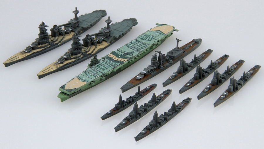1:3000 Scale Fujimi Operation Sho Ichigo Operation Kita Aviation Model Kit - Image 3