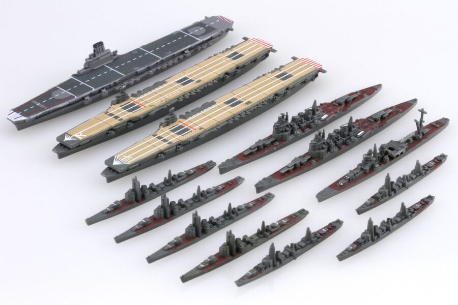 1:3000 Scale Fujimi Operation Agou The Ozawa Task Force Battle Set No.11 Model Kit - Image 2
