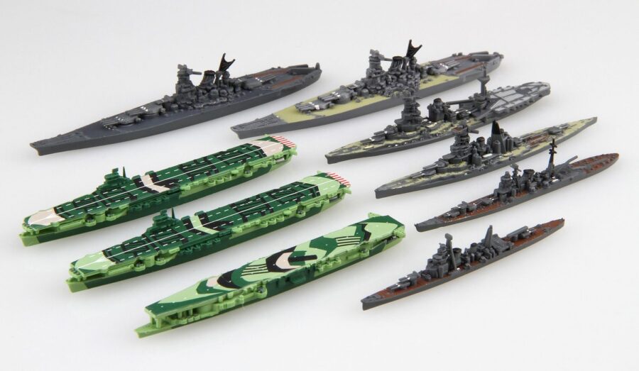 1:3000 Scale Fujimi Kure Naval Port Set Model Kit - Image 2