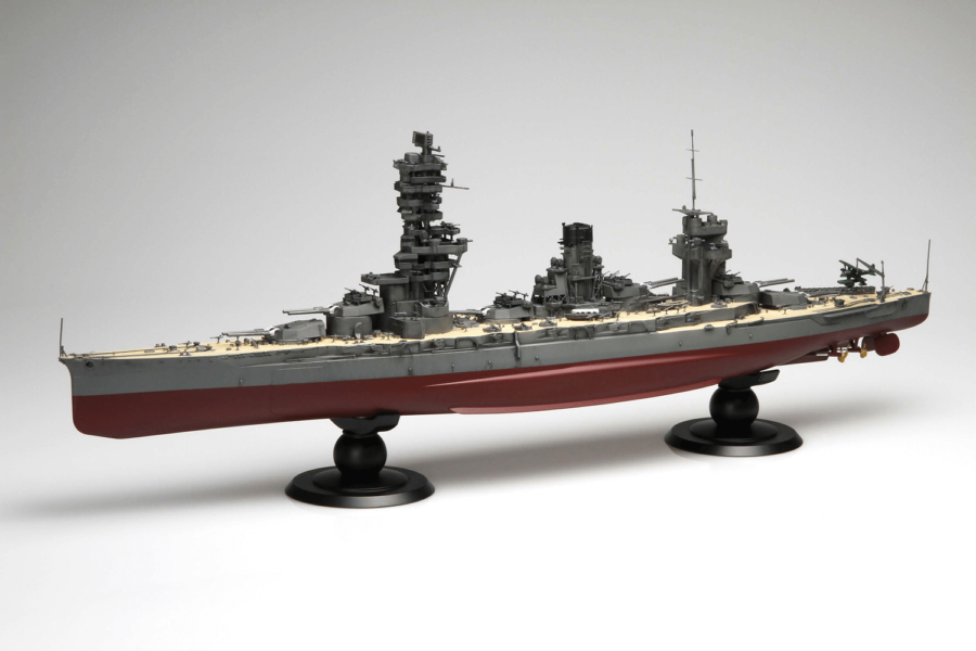 1:350 Scale Fujimi Imperial Navy Battleship FUSO Model Kit - Image 2