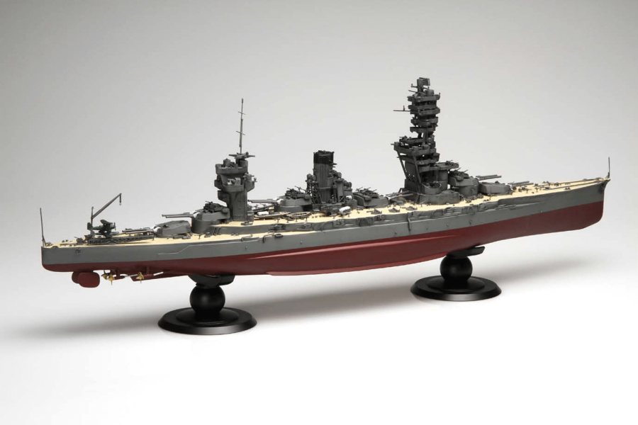 1:350 Scale Fujimi Imperial Navy Battleship FUSO Model Kit - Image 3