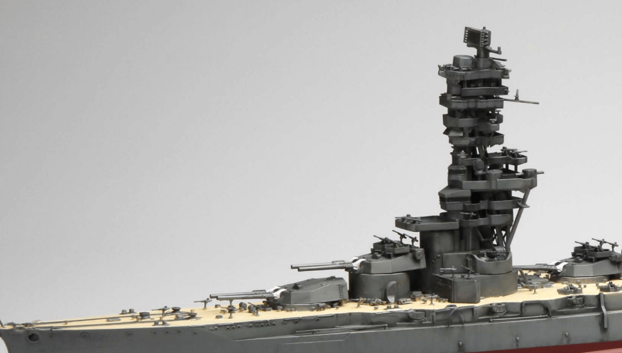 1:350 Scale Fujimi Imperial Navy Battleship FUSO Model Kit - Image 4