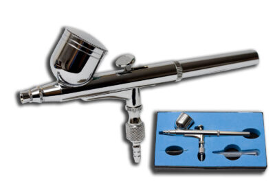 Kent Models Airbrush - 0.3mm Nozzle Dual Action Top Feed For Painting Models