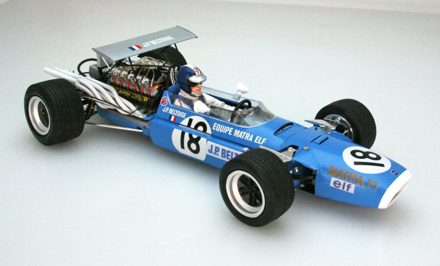 1:20 Scale Tamiya Ebbro Matra MS11 British GP F1 Model Car Kit - Image 2