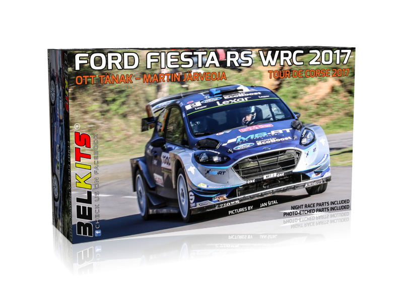 BELKITS 1/24 FORD FIESTA RS WRC 2017