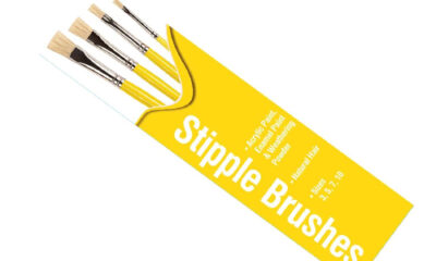 Humbrol Stipple Brush Pack Sizes – 3,5,7,10