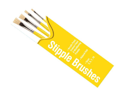 Humbrol Stipple Brush Pack Sizes – 3,5,7,10