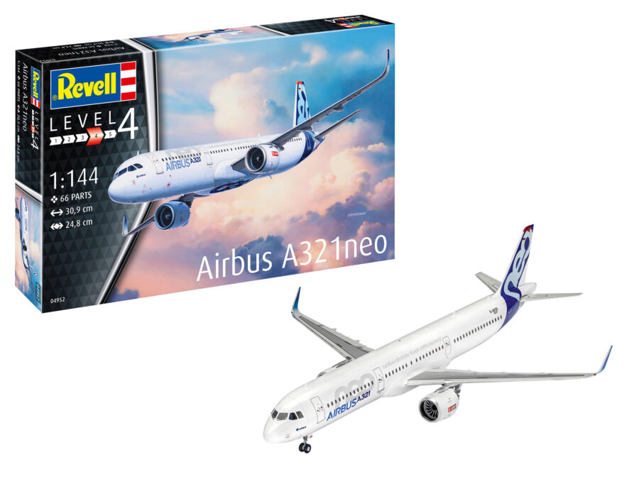 1:144 Scale Revell Airbus A321 Neo Model Kit