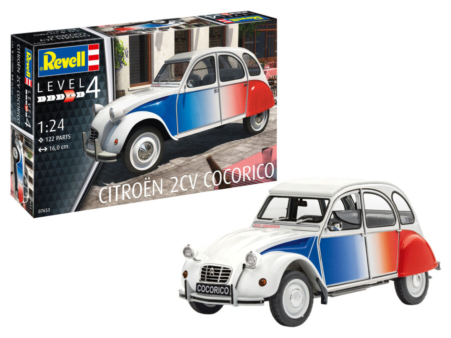 1:24 Scale Citroen 2CV Cororico Model Car Kit
